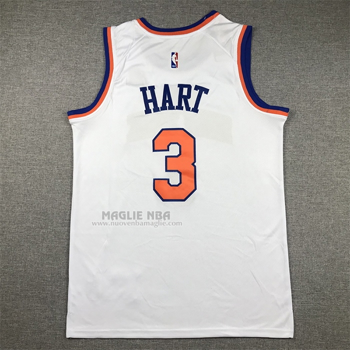 Maglia
 Josh Hart NO 3 New York Knicks Association Bianco
